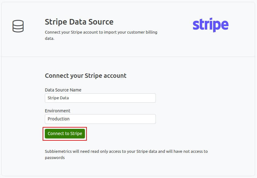 connect to stripe