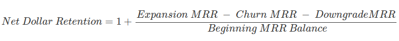 Net Dollar Retention